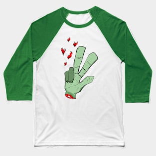 Horror hand of love Baseball T-Shirt